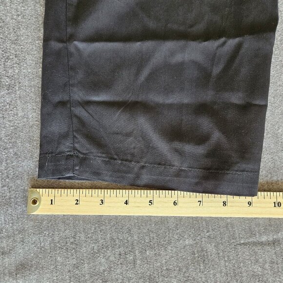 Terea By Andrea Pitter XXL Womens Pants Black Zip Office Career Dress Wide Leg - Picture 7 of 16